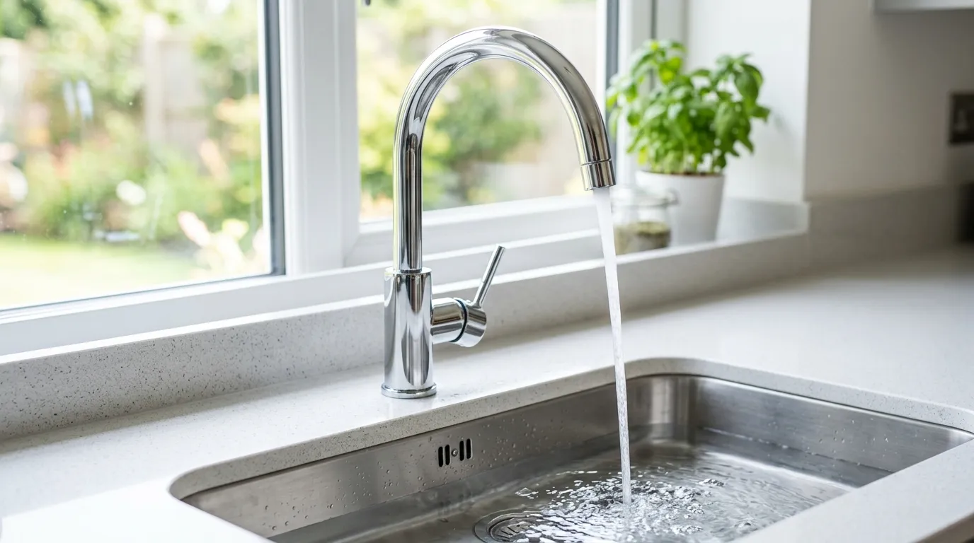 Local Plumbing Master Pros same day plumber fixing a faucet in Pleasant Valley, MO